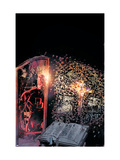 Daredevil: Redemption #3 Cover: Daredevil Flying