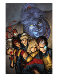Genext: United #1 Cover: Beast, No-Name, Rico, Raven, Olivier, Rasputin, Pavel, Munroe and Becka