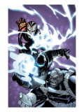Avengers vs. Atlas #1 Cover: M-11, Gorilla Man and Iron Man