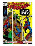 Amazing Spider-Man #89 Cover: Spider-Man and Doctor Octopus