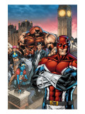 New Excalibur #1 Cover: Captain Britain, Juggernaut, Dazzler, Nocturne and New Excalibur
