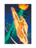 Marvel Knights 4 #15 Cover: Human Torch