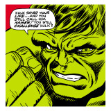 Marvel Comics Retro: The Incredible Hulk Comic Panel
