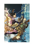 Buy Dark Reign: Young Avengers #2 Cover: Hawkeye and Executioner at AllPosters.com