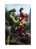 Buy Marvel Adventures Iron Man Special Edition #1 Cover: Iron Man, Hulk and Spider-Man at AllPosters.com