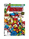 Avengers #148 Cover: Iron Man, Captain America, Hyperion, Thor, Avengers and Squadron Supreme