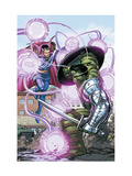 World War Hulk #4 Cover: Hulk and Dr. Strange