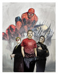 Powerless #1 Cover: Spider-Man, Peter Parker, Wolverine, Daredevil, Matt Murdock and Logan