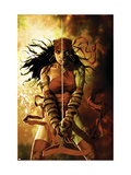 Dark Reign: Elektra #5 Cover: Elektra