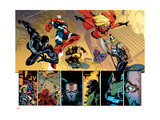 Buy New Avengers #56 Group: Spider-Man, Iron Patriot, Wolverine, Ms. Marvel, Ares and Hawkeye at AllPosters.com