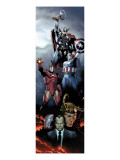 Siege #1 Cover: Iron Man, Captain America and Thor