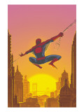 Spectacular Spider-Man #27 Cover: Spider-Man Swinging