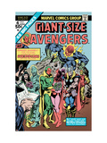 Giant-Size Avengers #4 Cover: Vision, Scarlet Witch, Thor, Iron Man and Dormammu