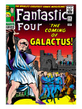 Marvel Comics Retro: Fantastic Four Family Comic Book Cover #48, The Coming of Galactus