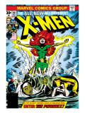 Marvel Comics Retro: The X-Men Comic Book Cover #101, Phoenix, Storm, Nightcrawler, Cyclops