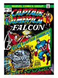 Buy Marvel Comics Retro: Captain America Comic Book Cover #178, with the Falcon at AllPosters.com