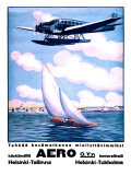 Buy Helsinki Aero Sailboat Poster at AllPosters.com