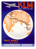 KLM Royal Dutch Airlines Poster