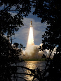Buy Space Shuttle Atlantis Lifts Off from its Launch Pad at Kennedy Space Center, Florida at AllPosters.com