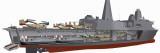 Buy Cutaway Illustration of the US Navy's San Antonio Class Amphibious Transport Dock Ship at AllPosters.com