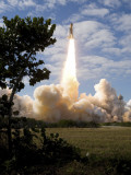 Buy Space Shuttle Atlantis Lifts Off from its Launch Pad at Kennedy Space Center, Florida at AllPosters.com