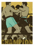 Champion Boxers in the Ring