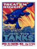 Buy US Army Recruiting Poster 'Join the Tanks' at AllPosters.com
