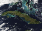 Satellite View of Cuba