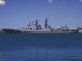 Buy Russian Destroyer Admiral Panteleyev Transits Our of Pearl Harbor, Hawaii at AllPosters.com