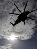 Buy Low Angle View of a Ch-53E Super Stallion Helicopter in Flight at AllPosters.com