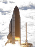Buy Space Shuttle Atlantis Lifts Off from its Launch Pad at Kennedy Space Center, Florida at AllPosters.com