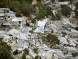 View of Port-Au-Prince, Haiti, after a Magnitude 7 Earthquake Hit the Country