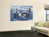 Buy International Space Station in Orbit Above the Earth at AllPosters.com