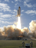 Buy Space Shuttle Atlantis Lifts Off from its Launch Pad at Kennedy Space Center, Florida at AllPosters.com
