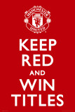 Buy Manchester United - Keep Red at AllPosters.com