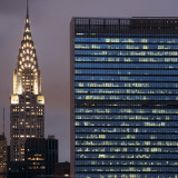 Buy Chrysler and UN Buildings at AllPosters.com