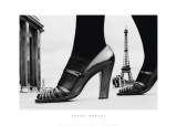 Shoes and Eiffel Tower, Paris, 1974