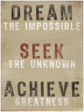 Buy Dream The Impossible at AllPosters.com