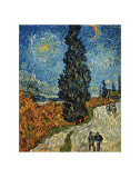 Country Road in Provence by Night, c.1890