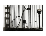 Golden Gate Bridge in Silhouette