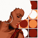 Buy Soul Sister with White Afro at AllPosters.com