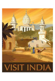 Visit India Art Print