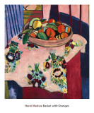 Basket with Oranges