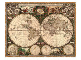 World Map, 1660