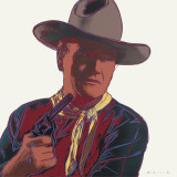 Cowboys and Indians: John Wayne 201/250, 1986