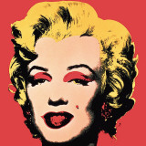 Buy Marilyn, 1967 (On Red) at AllPosters.com
