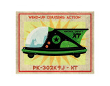 Patrol Craft XT, Box Art Tin Toy