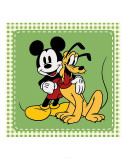 Classic Mickey Mouse and Pluto