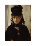 Berthe Morisot with Bouquet of Violets, c.1872