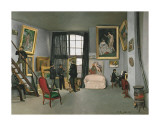 The Painter’s Atelier in the Rue de la Condamine, c.1870